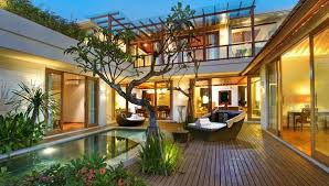 The architecture of the houses of bali is intended for lovers of the balinese style including the architectural tradition of its courses, this game of roofs and pavilions inside a walled garden. Amazing Private Luxury Villas In Bali House Design House Villa Design