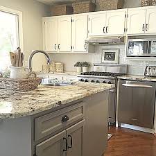 Woven Baskets Above Kitchen Cabinets What To Do With The Space Above Above Kitchen Cabinets Kitchen Cabinets On A Budget White Kitchen Remodeling