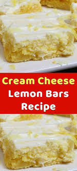 Cream Cheese Lemon Bars Recipe Lemon Bars Recipe Lemon Cream Cheese Bars Lemon Cream Cheese Bars Recipe