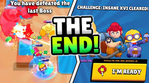 How to beat boss fight with pro gameplay from yde, skyriikz & elit! Beating Final Boss Fight Level What Happens How To Beat Insane 16 In Brawl Stars Youtube