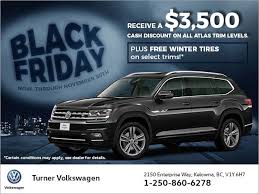 Turner Volkswagen S Black Friday Event On The Atlas Turner Volkswagen