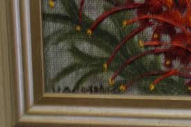 Sold at Auction: Frances Hackney, 2 oil