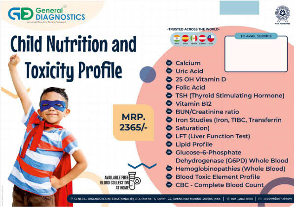 CHILD NUTRITION AND TOXICITY PROFILE product image