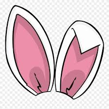 Download icon font or svg. Bunny Rabbit Ears Features Face Head Pink White Girly Clipart Rabbit Ears Png Download 1323048 Pinclipart