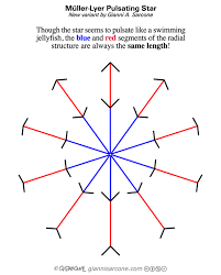 The participants' task was to adjust the length of the bottom line to appear. Bidimensional Muller Lyer Illusion Sarconista