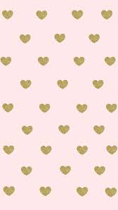 Pink And Gold Hearts Iphone Wallpaper Achtergrond Iphone Vintage Achtergronden Iphone Achtergronden