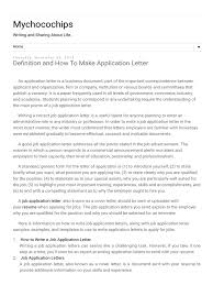 15.43 tendi nugeraha wijaya no comments. What Is Job Application Letter Definition Free Letter Sample Download