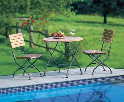 There are, however, a lot of other great outdoor bistro sets out there. Bistro Round 0 8m Table 2 Chairs Teak Metal Folding Dining Set