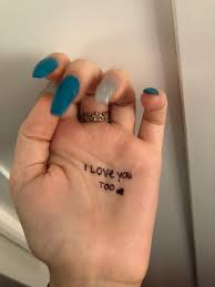 So for my tattoo idea, i want it based on the idea of family (like a quote about family, or whatever). Caitlin On Twitter I Literally Love Julia S Tattoos So Much Especially Her Speak Up And I Love You One On Her Hand Juliamichaels I Love You Too Https T Co Tccamdmgwa