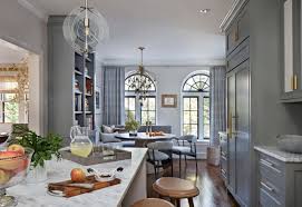 Modern Kitchen Renovation Of 1930 S House Transitional Kitchen Philadelphia By Lisa Stone Design Houzz