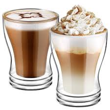 Ecooe Doppelwandige Cappuccino Tassen Glaser Latte Macchiato Glaser Set Thermoglas Trinkglaser Kaffee Kaffee Geschenke Geschenke Fur Kaffeeliebhaber Cappuccino