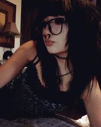 Reggie's trying to grow his bangs out to fit his emo mood. 🖤