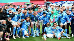 I know the carabao cup is not the champions league, but four times in a row to reach the final is incredible. Man City 1 0 Tottenham Aymeric Laporte Heads Winner In Carabao Cup Final Football News Sky Sports