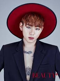Zico Shows Off His Tattoos In Solo Pictorial For Beauty Block B Zico Zico Block B