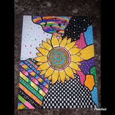 Hippie Painting Ideas Creative Hippie Painting Sunflower Canvas Paintings Diy Canvas Art Lion is another easy idea, you can either go with the natural color or paint the pumpkin yellow. hippie painting ideas creative hippie