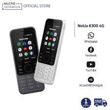 Nokia 6300 4G (2.4" + Dual SIM ...