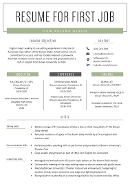Create job winning resumes using our professional resume examples detailed resume writing guide for each job resume samples for inspiration! How To Make A Resume For Your First Job Example