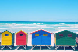 Maybe you would like to learn more about one of these? Le Cap Rougir De Plaisir Sur Les Plages Du Muizenberg Afrique Du Sud