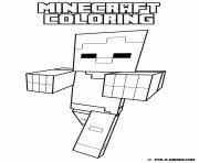 Minecraft coloring pages, a large collection for free printing. Alex Minecraft Coloring Pages Printable