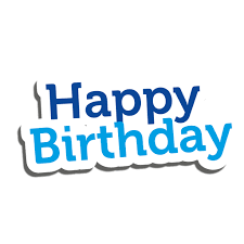 Download Happy Birthday Sticker Transparent Png Svg Vector File