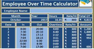 Calculate the number of working days, holidays and weekend days between two dates in malaysia. Download Employee Overtime Calculator Excel Template Exceldatapro