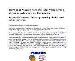 We did not find results for: Contoh Soal Psikotes Di First Asia Consultant Contoh Soal Terbaru