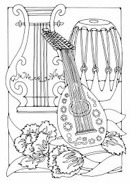 Color pictures, email pictures, and more with these musical instruments coloring pages. Coloring Page Musical Instruments Free Printable Coloring Pages Img 18447