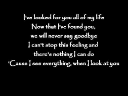 The song was written by guitarist bill leverty and vocalist c.j. When I Look Into Your Eyes Youtube