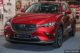 Mazda cx 3 small suv was an instant hit for the japanese company when it launched in 2015 and helped to reshape the passenger car landscape with its overt styling and compact dimensionsbased on the small mazda2 hatch the five door cx 3 is. 2018 Mazda Cx 3 Facelift Launched In M Sia Rm121k Paultan Org