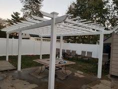 How much do custom pergolas cost? 11 Custom Pvc Pergolas Double Virgin Vinyl Ideas Pergola Garden Walkway Patio Area
