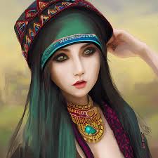 Charlie Bowater Hmong con ropa tradicional · Creative Fabrica