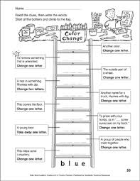 Rasinski, scholastic teaching resources scholastic inc. Holiday Candy Word Ladder Printable Skills Sheets