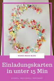 Schnelle Einladungen Zum Kindergeburtstag Basteln Preiswert Und Individuell In U Birthday Invitations Kids Birthday Gifts For Bestfriends Birthday Invitations