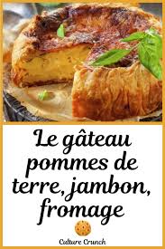Gateau De Pommes De Terre Jambon Et Fromage La Recette Facile Recettes De Cuisine Recette Recette Pomme De Terre