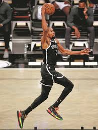 He stands 6ft 9in tall and plays the small forward position. Durant Delivers In Long Awaited Nets Debut Chinadaily Com Cn