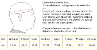 Helmet Head Size Chart Youth Xl Helmet Size Chart Schutt