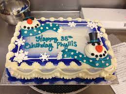 Www.fivehearthome.com.visit this site for details: 1 4 Sheet Snowmen Cake Christmas Cake Designs Cake Snowman Cake