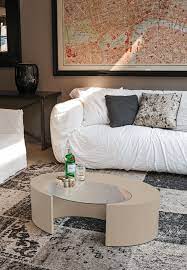 Rfiver oval clear coffee table end table top small side table corner table for living room bedroom office tempered glass et3001 by rfiver currently unavailable. Oval Coffee Table With Glass Top Idfdesign