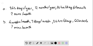 4 weeks + 3 days. Solved A There Are 365 Days Per Year 24 Hours P