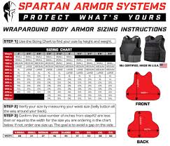 Process For Selecting The Right Size Wraparound Armor Vest