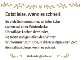 Wir haben natürlich auch besinnliche weihnachtsgedichte für die verwandten. Kurze Weihnachtsgedichte Zum Vortragen Oder Fur Weihnachtskarten
