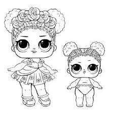 Lol surprise little sister coloring pages little sister lol #11355548. Lol De Colorat Fise De Colorat Lol Lil Sisters Lol Dolls Coloring Pages Lil Sister