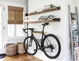 Fahrrad Rack Fahrrad Aufhanger Fahrrad Wandhalterung Etsy Bike Hanger Wood Bike Rack Bike Wall Mount