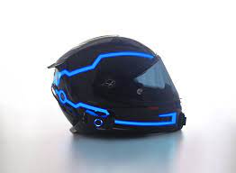 Two Neutron S Kits Grid Lightmode Helmet Futuristic Motorcycle Grid