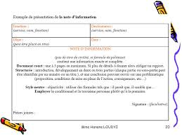 Les travailleuses et travailleurs devraient discuter de leur horaire de travail avec leur employeur. Definitions Note D Information Note De Service Ppt Video Online Telecharger