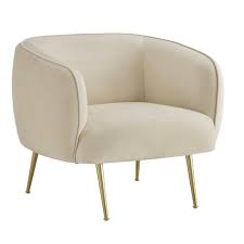 weston home cuno brass finish velvet upholstered accent chair beige walmart com in 2021 upholstered accent chairs accent chairs luxurious accent chairs