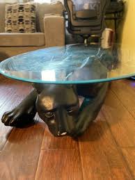 French 1970s cast bronze glass jaguar panther coffee table w/original glass top definedthrudesign 4.5 out of 5 stars (128) $ 4,850.00 free shipping add to favorites vintage black panther table lamp warehouse28 5 out of 5 stars (161) $ 96.00. Vintage Panther Coffee Table Hamilton Still In Good Condition Only Getting Rid Of It To Switch Up My Interior Asking Price Is 75 Coffee Tables Furniture Okz Ca