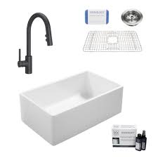 Favorite this post jul 14 Ward All In One Fireclay Sink And Stellen Faucet Matte Black Kit Sinkology