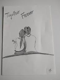 Love Is Forever Pencil Sketch Portrait Sketches Pencil Sketch