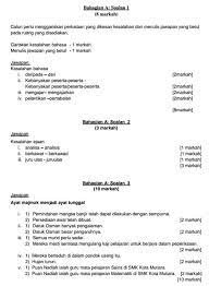 Contoh Soalan Percubaan Bahasa Melayu Pt3 2022 Bank
